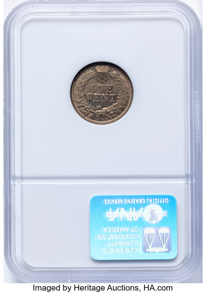 1861 1c MS62 thumbnail 2