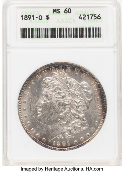 1891-O $1  Reverse Cud, VAM-15B MS thumbnail 7