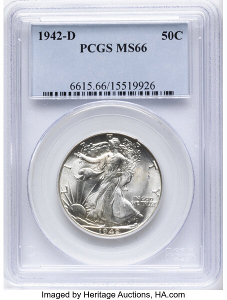 1942-D 50c MS thumbnail 3