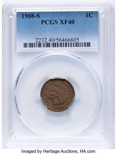 1908-S 1c MS BN thumbnail 8