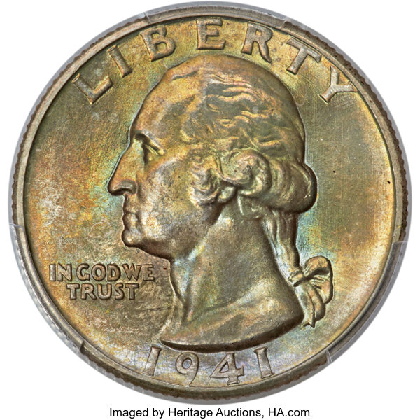 1941-D 25c MS thumbnail 3