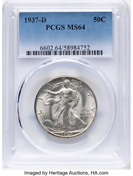 1937-D 50c MS thumbnail 3