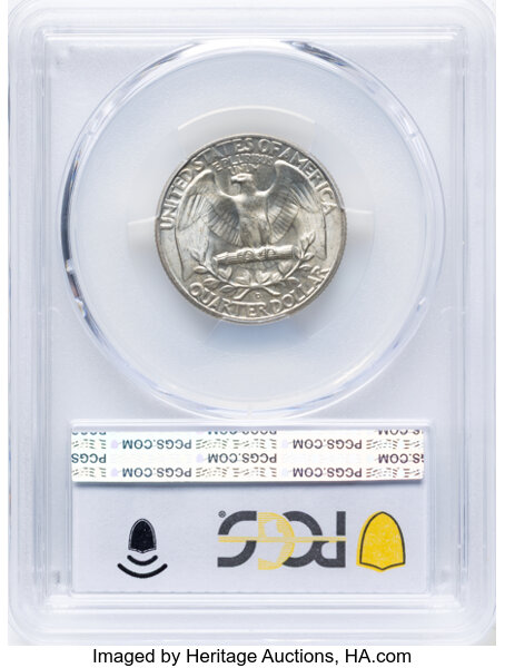 1953-D 25c Doubled Die Reverse, FS-801 MS thumbnail 3