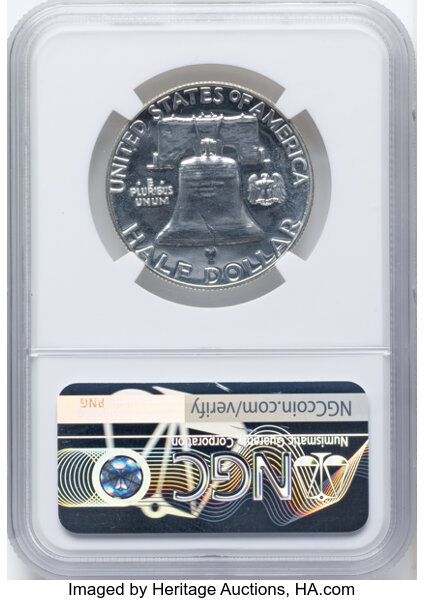 Franklin Half Dollar 50c 1950-1963 [Type] OGP thumbnail 2
