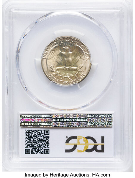 1950-D 25c MS67 thumbnail 2