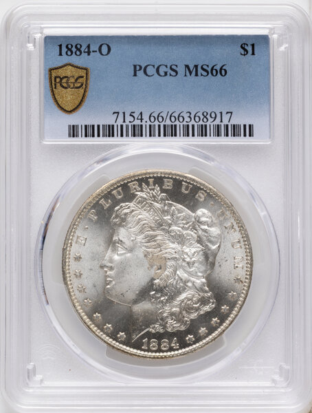 1884-O $1 MS66 thumbnail 2