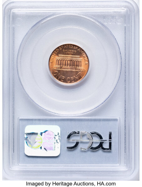 1995 1c Doubled Die Obverse MS RD MS68 RD thumbnail 4