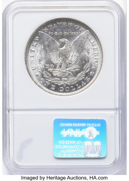 1890-O $1 MS63 CAC thumbnail 2