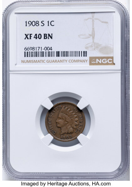 1908-S 1c MS BN thumbnail 10