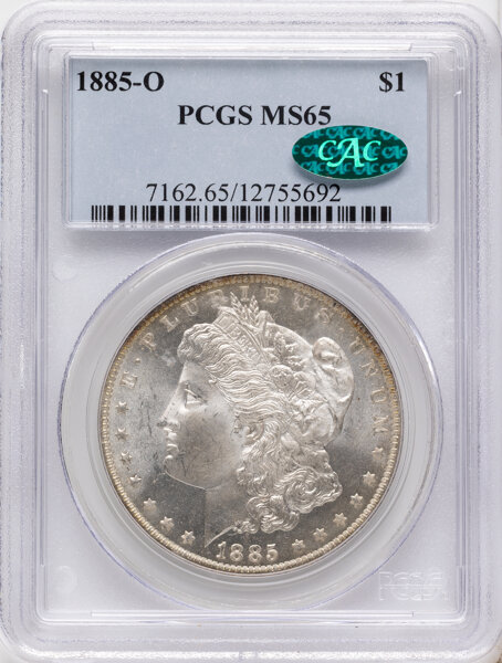 1885-O $1 MS65 thumbnail 3