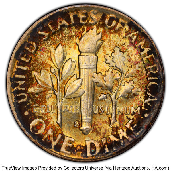 Roosevelt Dime 10c Silver, 1946-1964 [Type] OGP thumbnail 12
