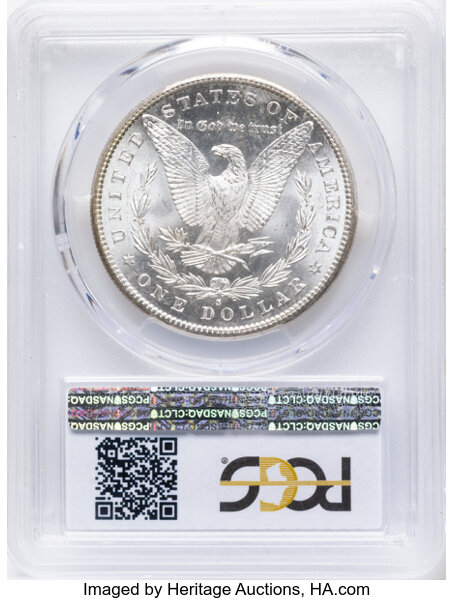 1881-S $1 MS66 CAC thumbnail 4
