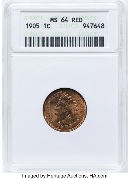 1905 1c 1/1, S-29 MS RD thumbnail 3
