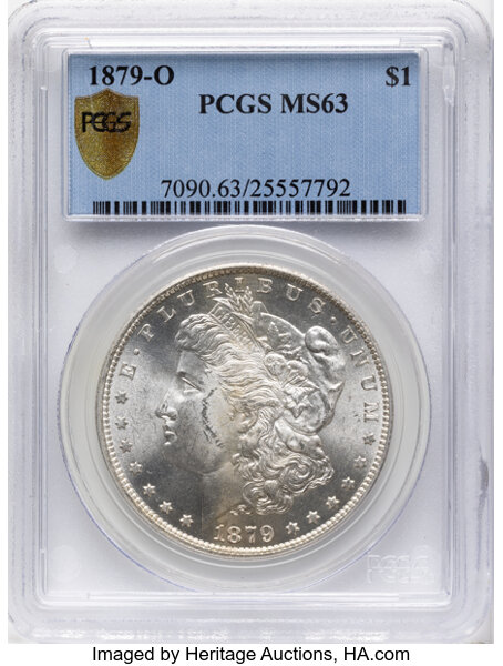 1879-O $1  GSA Hoard, Soft Package MS thumbnail 6