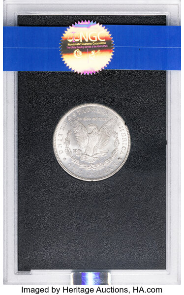 1884-CC $1  GSA Hoard, Hard package MS63 CAC thumbnail 2