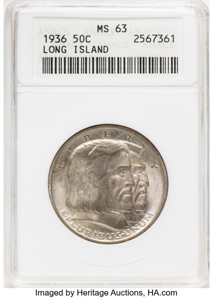 1936 50c Long Island MS thumbnail 5