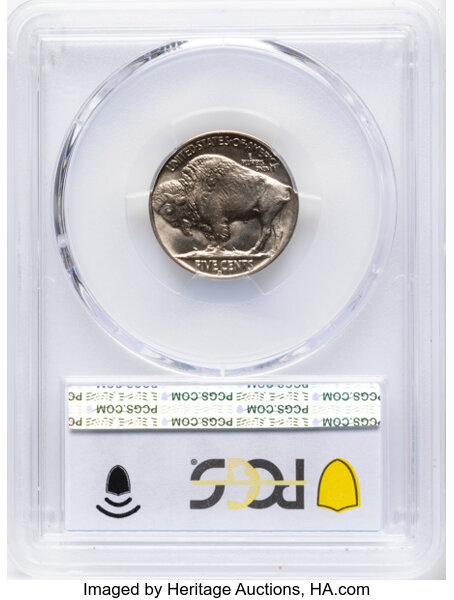 1938-D/D 5c Buffalo MS66 thumbnail 2