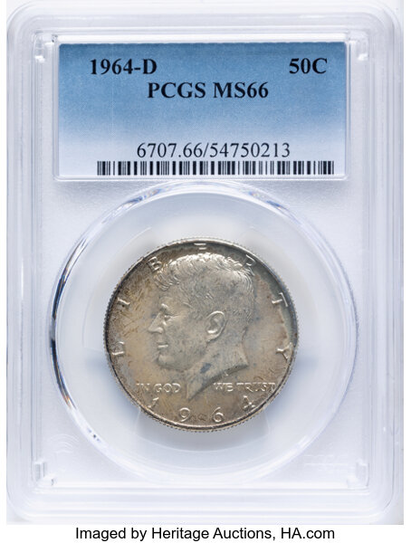 1964-D 50c MS thumbnail 3