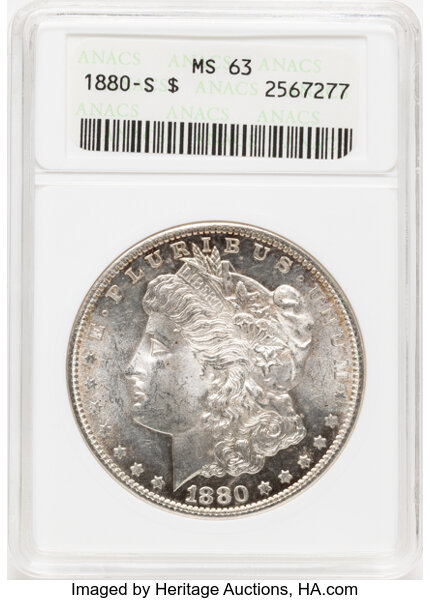 1880-S $1  Doubled Date, VAM-63 VG10 CAC thumbnail 22