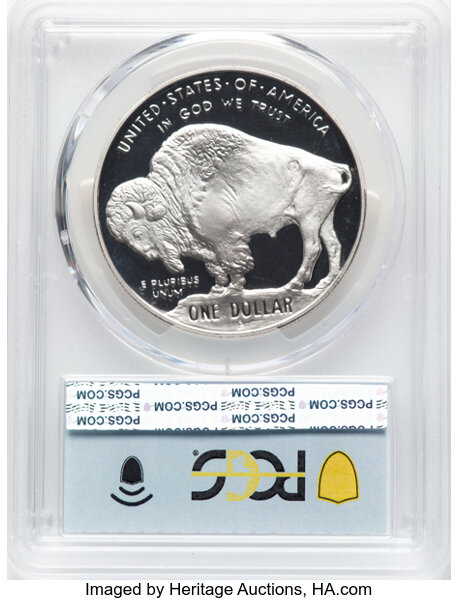 2001-P S$1 American Buffalo PR DCAM OGP thumbnail 2