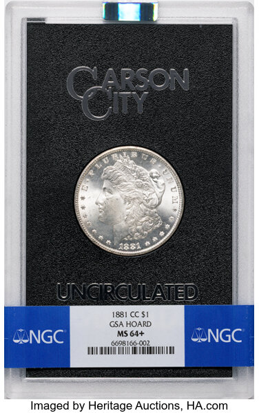 1881-CC $1  GSA Hoard, CC Tilted Left, VAM-6 MS thumbnail 15