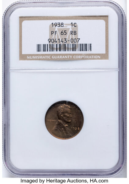 1938 1c PR RB thumbnail 3