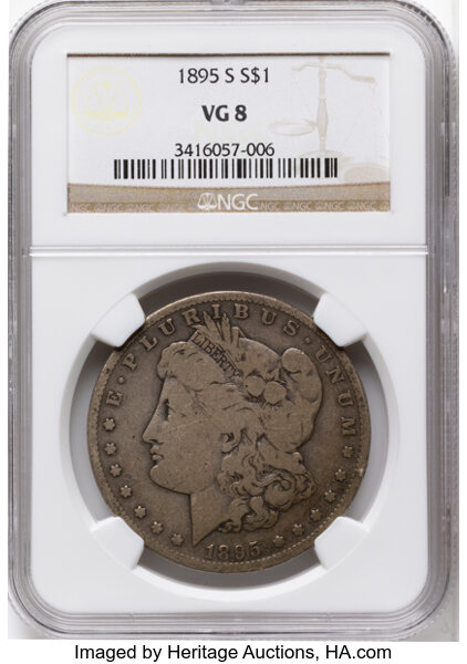 1895-S $1  Die Break Through D, VAM-6A MS thumbnail 11