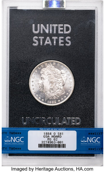 1884-O $1  GSA Hoard MS thumbnail 3