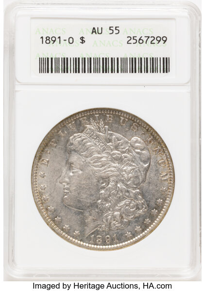 1891-O $1  Reverse Cud, VAM-15B MS thumbnail 6