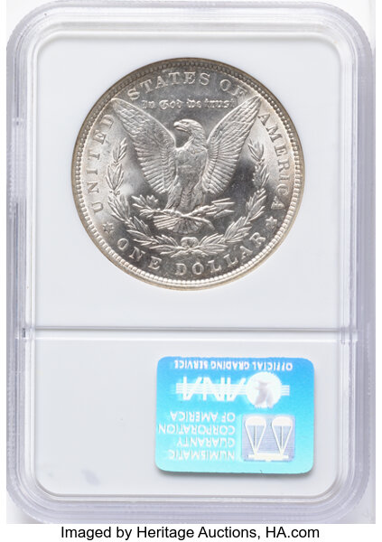 1891 $1 MS63 thumbnail 2