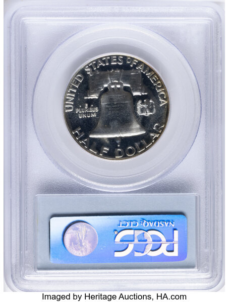 Franklin Half Dollar 50c 1950-1963 [Type] PR66 thumbnail 6