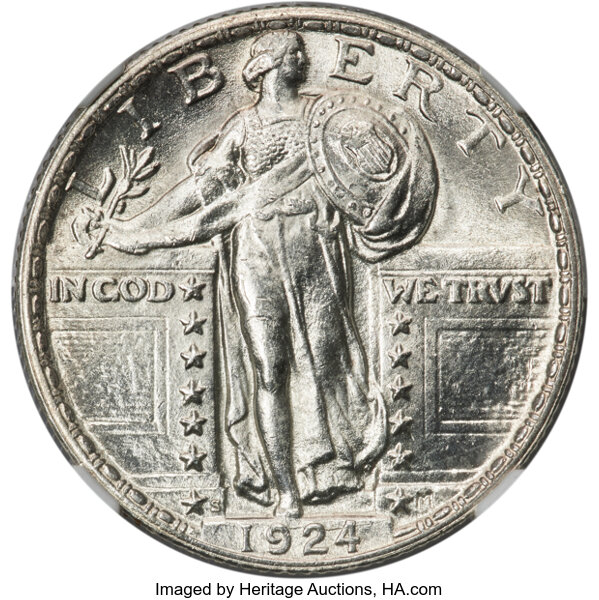 1924-S 25c MS thumbnail 2