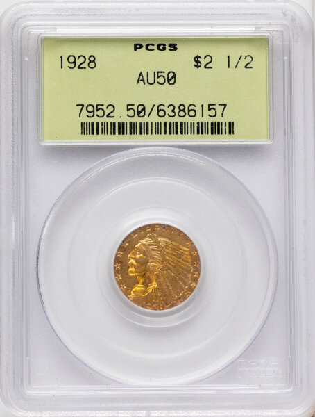 1928 $2 1/2 MS thumbnail 3