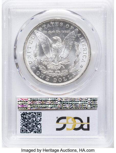 1888-O $1 MS60 CAC thumbnail 14