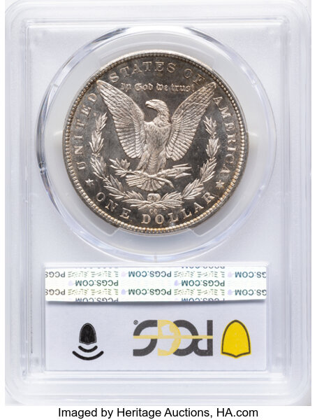 Morgan $1  Pre-1921 MS PL [Type] MS64 PL thumbnail 4