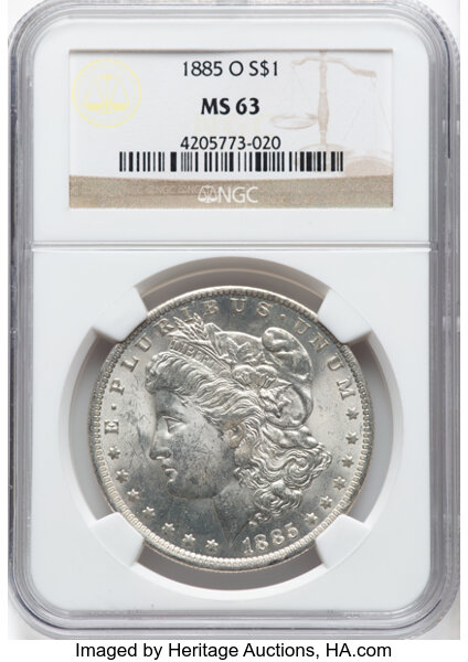 1885-O $1 XF40 CAC thumbnail 19