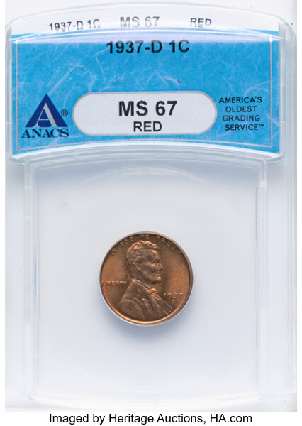 1937-D 1c MS RD thumbnail 3