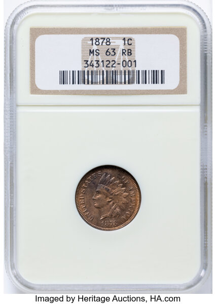 1878 1c Misplaced Date, FS-301, S-2 MS RB thumbnail 2
