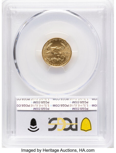2016 $5  Gold Eagle, 30th Anniversary MS70 CAC thumbnail 4