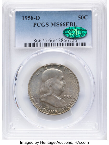 1958-D 50c MS FBL thumbnail 3