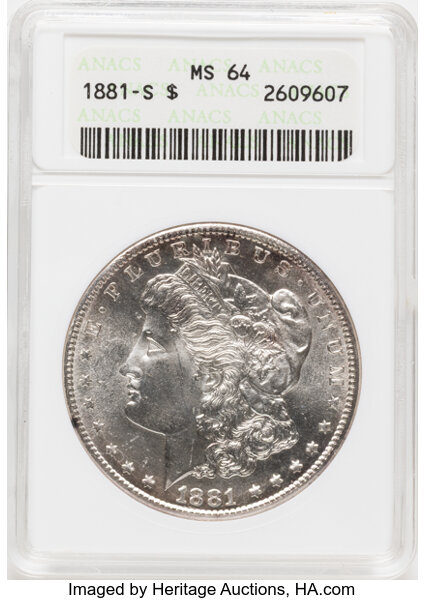 1881-S $1 MS64 thumbnail 5