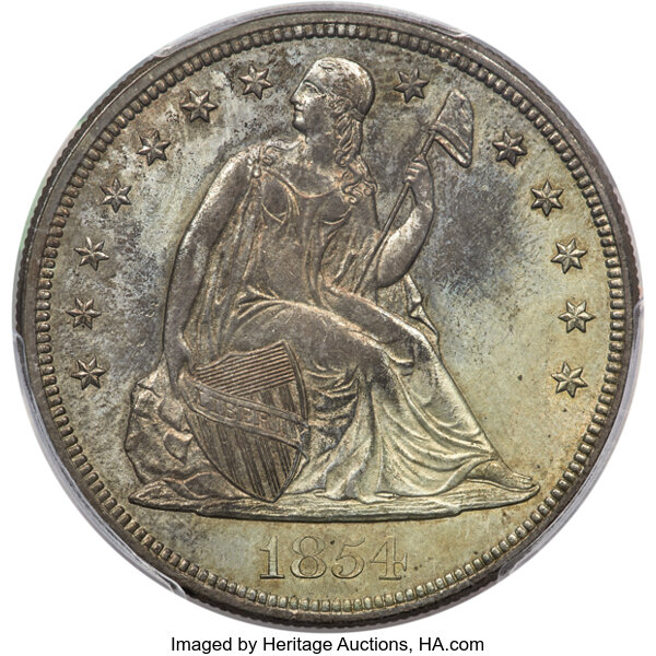 1854 $1  MS thumbnail 3