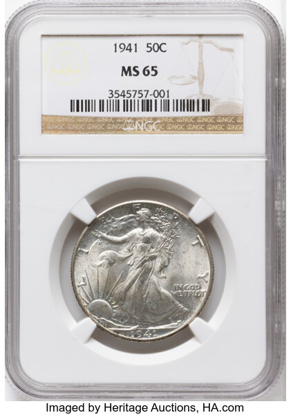 1941 50c MS thumbnail 3
