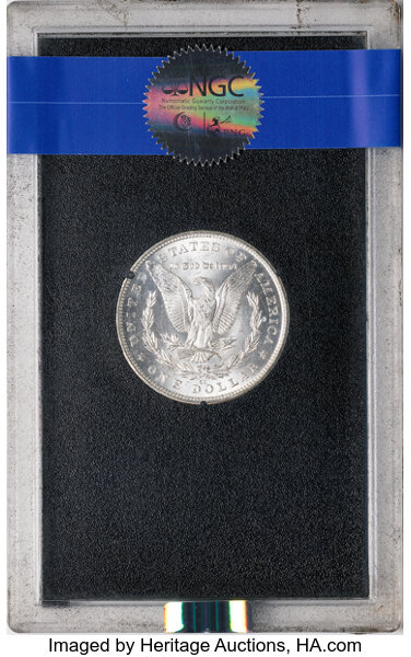 1883-CC $1  GSA Hoard, Hard package MS63 thumbnail 2