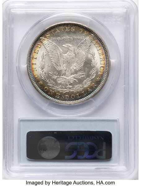 1880 $1 MS65 thumbnail 2