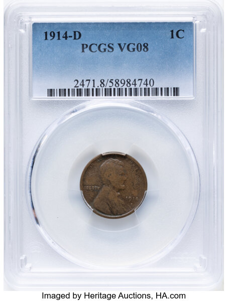 1914-D 1c MS BN thumbnail 3