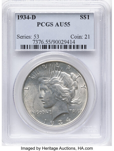 1934-D $1  MS thumbnail 10