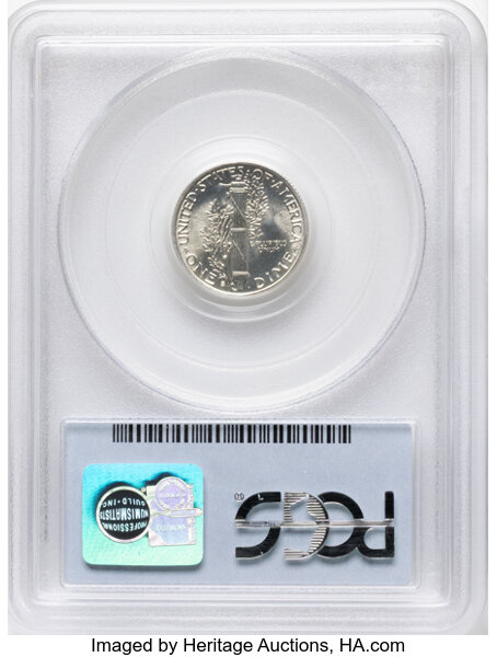 1941-S 10c MS FB MS66 FB thumbnail 2