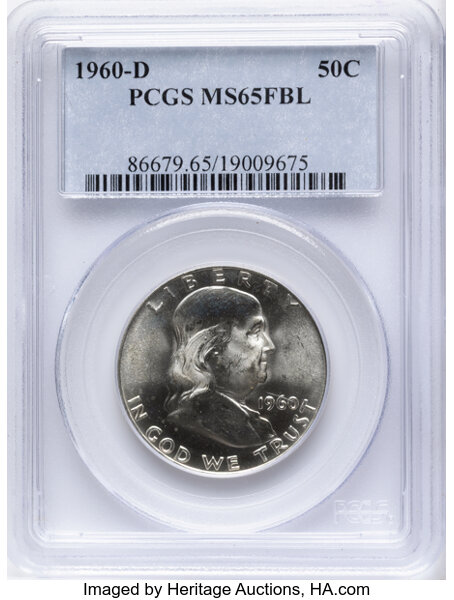 1960-D 50c MS FBL thumbnail 2