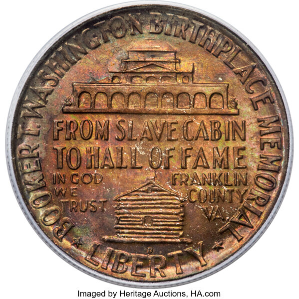 1946-D 50c Booker T. Washington MS64 thumbnail 2
